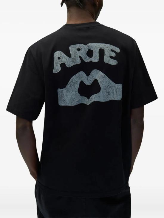 25FW 아르떼 앤트워프 탑 AW25 094T 001 BLACK - ARTE ANTWERP