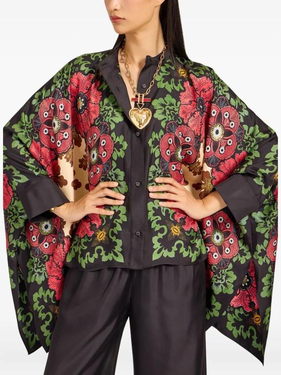 25FW 라 더블제이 셔츠 SHI0059 SIL006BOU01 RE01 RED - LA DOUBLEJ