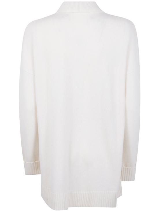 25FW 막스마라 버튼업 캐시미어 가디건 2521346012600 004 WHITE - MAX MARA