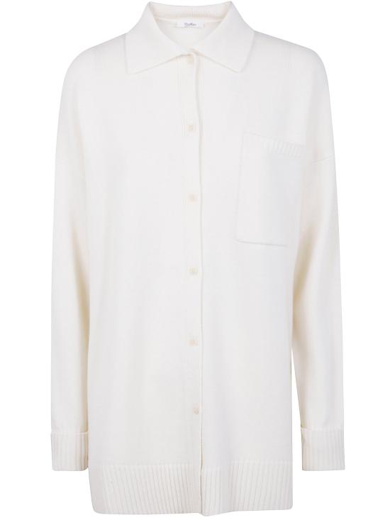 25FW 막스마라 버튼업 캐시미어 가디건 2521346012600 004 WHITE