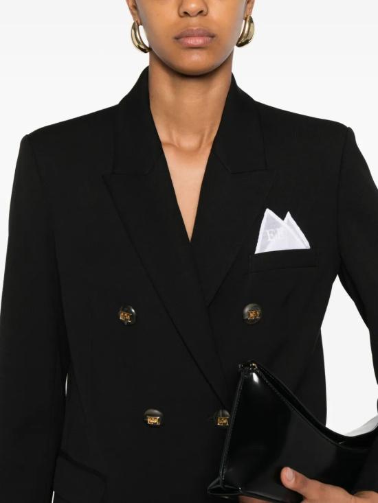 25FW 엘리자베타프랜치 수트 자켓 GI16156E2 110 NERO - ELISABETTA FRANCHI