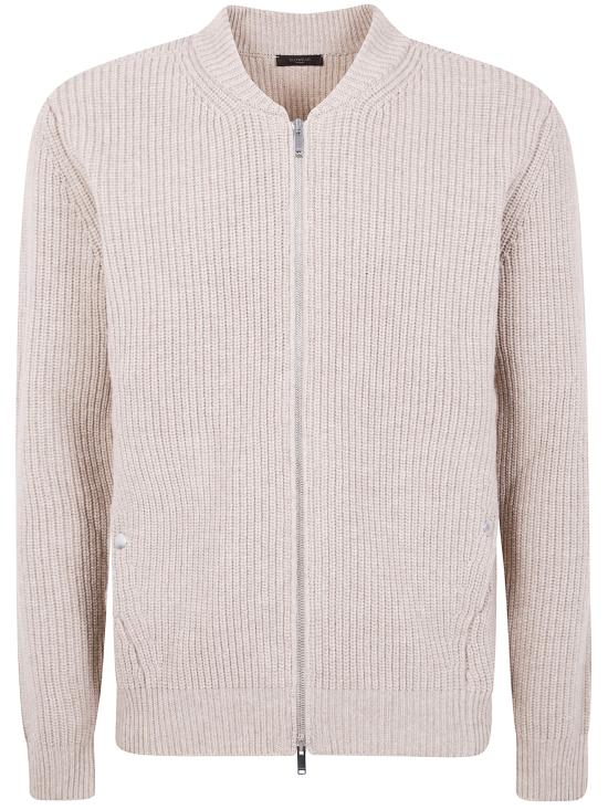 25FW 자노네 집업 니트 810241 ZN275 Z1274 BEIGE - ZANONE