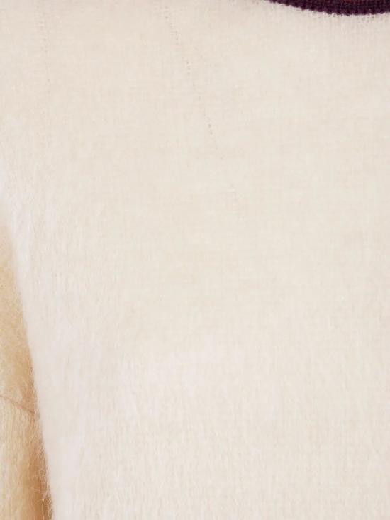 25FW 라 더블제이 스웨터 PUL0165 KNI170SOLID BR05 ECRU - LA DOUBLEJ