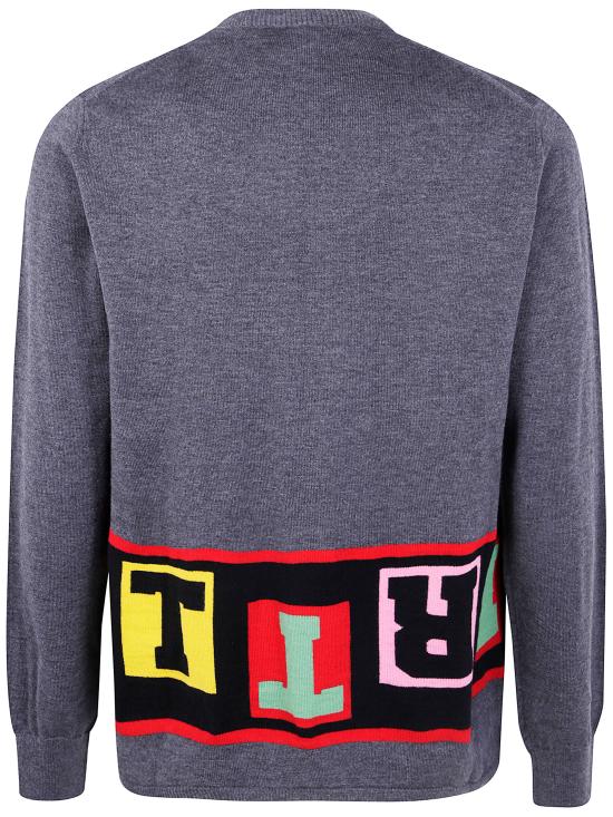 25FW 꼼데가르송 크루넥 스웨터 FP N001 3 GREY - COMME DES GARCONS