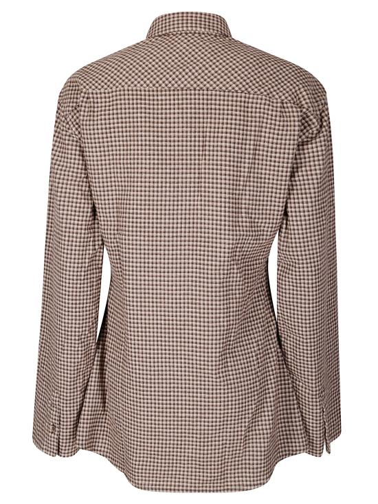 25FW 아워레가시 블라우스 W4252DE ENDINOFC ENDINO FLN CHECK - OUR LEGACY