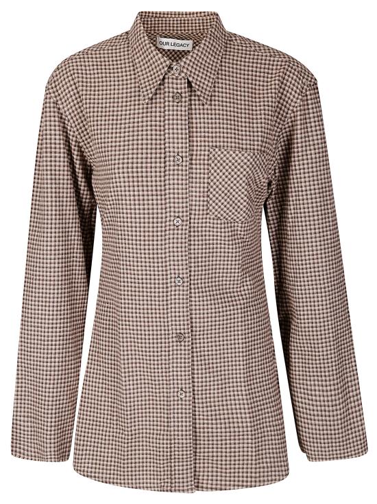 25FW 아워레가시 블라우스 W4252DE ENDINOFC ENDINO FLN CHECK