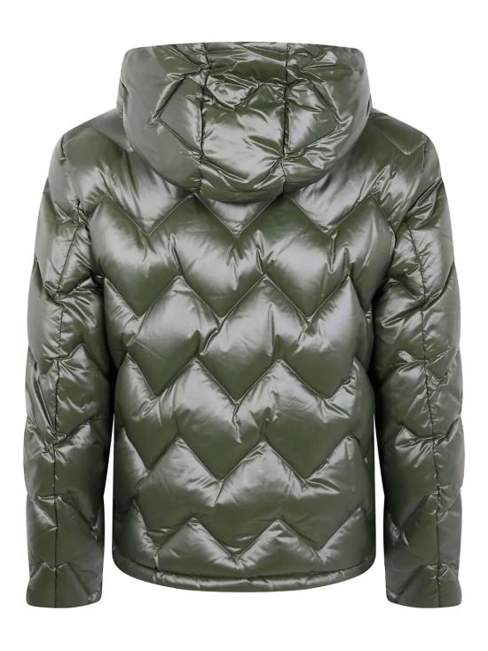 25FW 페트레이 호노바 LKS 04 쉐브론 퀼팅 다운 재킷  PEU5581 01181950 669 GREEN - PEUTEREY