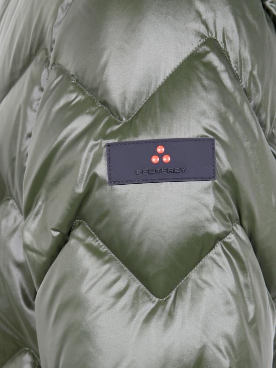 25FW 페트레이 호노바 LKS 04 쉐브론 퀼팅 다운 재킷  PEU5581 01181950 669 GREEN - PEUTEREY