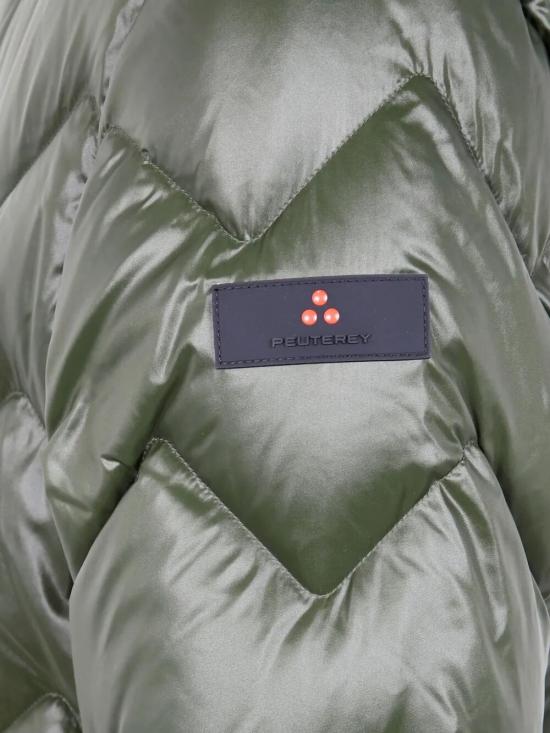25FW 페트레이 호노바 LKS 04 쉐브론 퀼팅 다운 재킷  PEU5581 01181950 669 GREEN - PEUTEREY