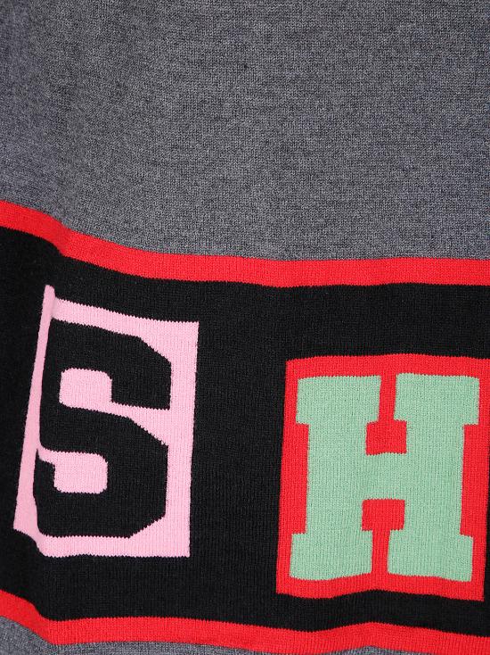 25FW 꼼데가르송 크루넥 스웨터 FPN001W25 3 GREY - COMME DES GARCONS