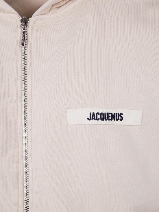 25FW 자크뮈스 후드 티셔츠 24HHOM00257AJ00126 150 BEIGE - JACQUEMUS