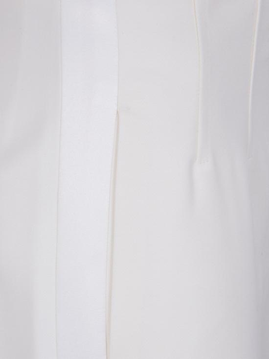 25FW 막스마라 스트레이트 팬츠 2521136034600 001 WHITE - MAX MARA