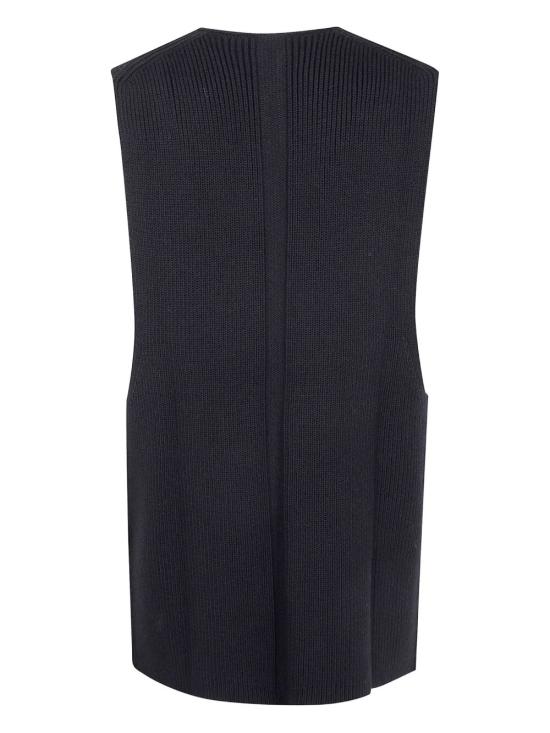 25FW 릭 오웬스 스웨터 RR02E1683 KWVH 09 BLACK - RICK OWENS