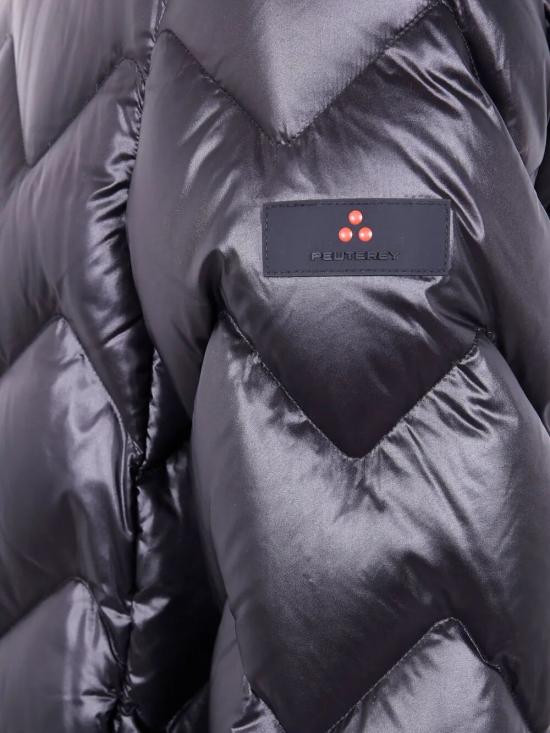 25FW 페트레이 호노바 LKS 04 쉐브론 퀼팅 다운 재킷  PEU5581 01181950 NER BLACK - PEUTEREY