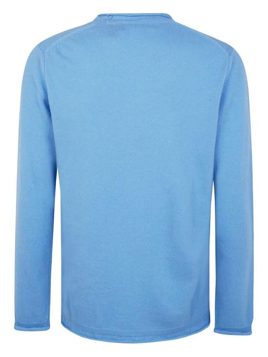 25FW 꼼데가르송 라운드 넥 울 스웨터 FP N007 4 SOFT BLUE - COMME DES GARCONS