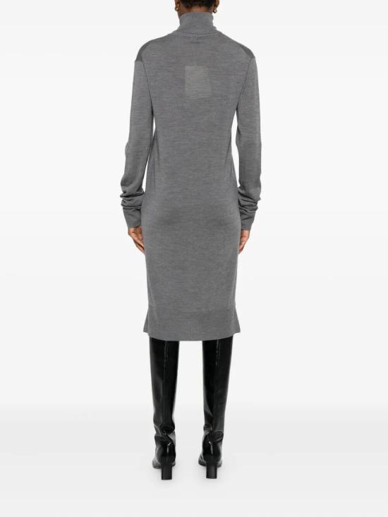 25FW 토템 미디 원피스 254 WRD0263 YA0087 020 MID GREY MELANGE - TOTEME