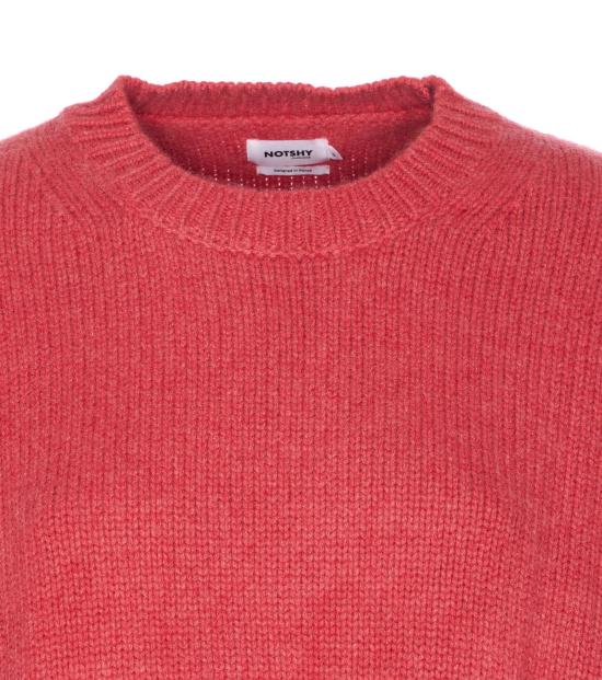 25FW 낫샤이 스웨터 4707530C GARNET Fuchsia - NOT SHY