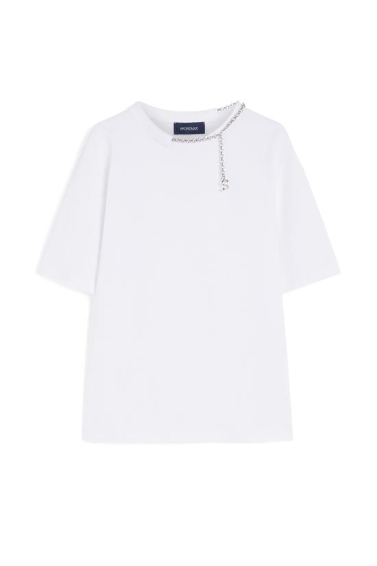 25FW 스포트막스 긴팔 티셔츠 2522946025600 001 White