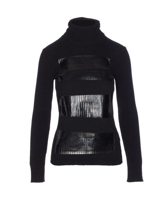 25FW MM6 메종마르지엘라 터틀넥 S62HA0095 M13196900S Black