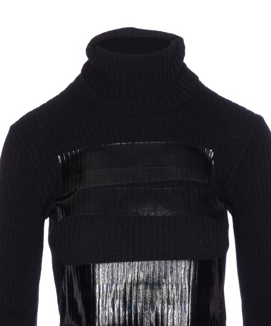 25FW MM6 메종마르지엘라 터틀넥 S62HA0095 M13196900S Black - MM6 MAISON MARGIELA