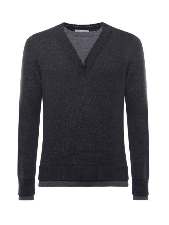 25FW 알파스튜디오 스웨터 AU3042C 1004 Grey