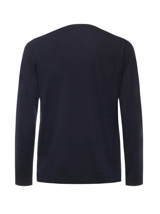 25FW 알파스튜디오 스웨터 FE6320C 3001 Blue - ALPHA STUDIO