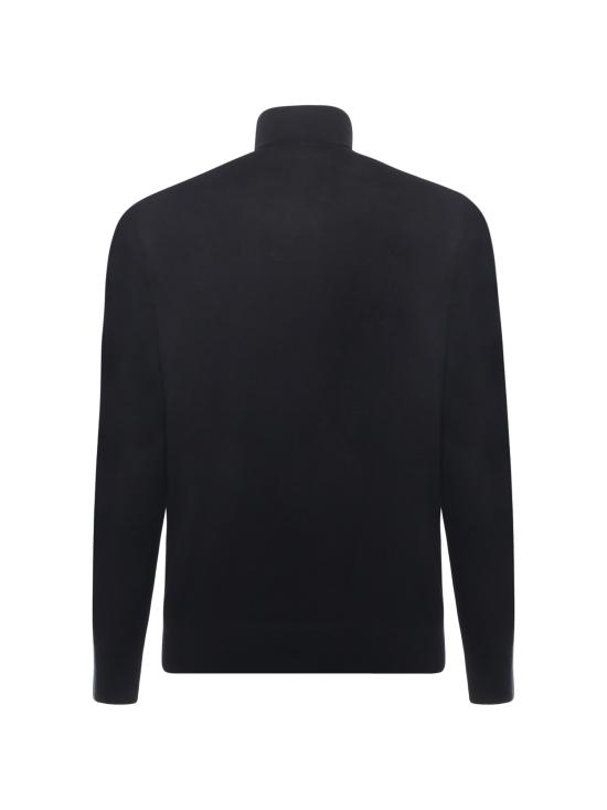 25FW 알파스튜디오 스웨터 FE6851G 3002 Black - ALPHA STUDIO