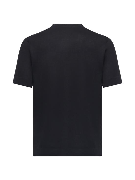 25FW 알파스튜디오 반팔 티셔츠 FE6853C 3002 Black - ALPHA STUDIO