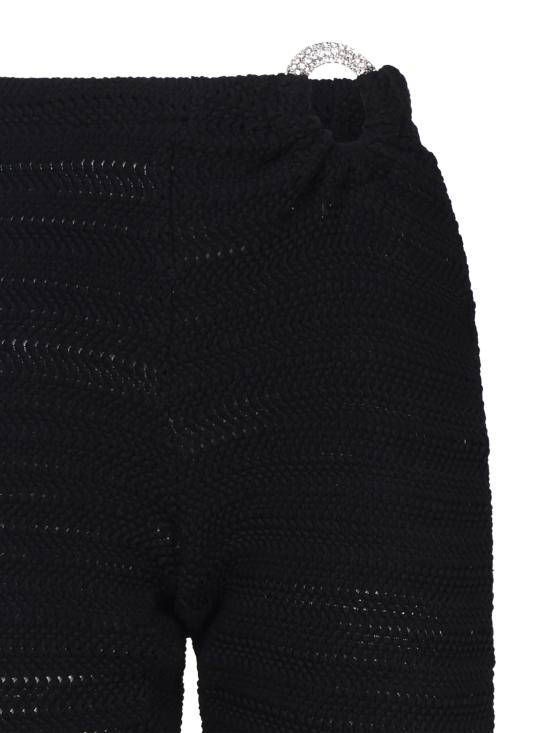  Alberto Audenino 스트레이트 팬츠 AUS4PANTI BLACK Black - ALBERTO AUDENINO