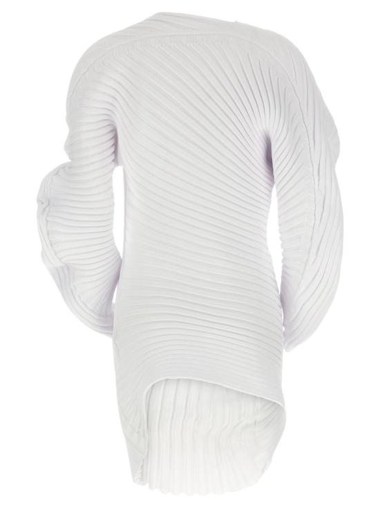 25FW 이세이 미야케 숏 원피스 IM58KN27001 WHITE - ISSEY MIYAKE