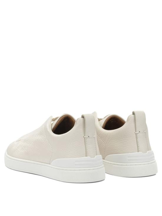 26SS 에르메네질도제냐 스니커즈 LHCVOS4667ZPAN WHITE - ERMENEGILDO ZEGNA