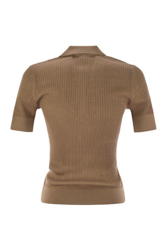 25FW 막스마라 스튜디오 스웨터 2526366041600 005 Brown - MAX MARA STUDIO