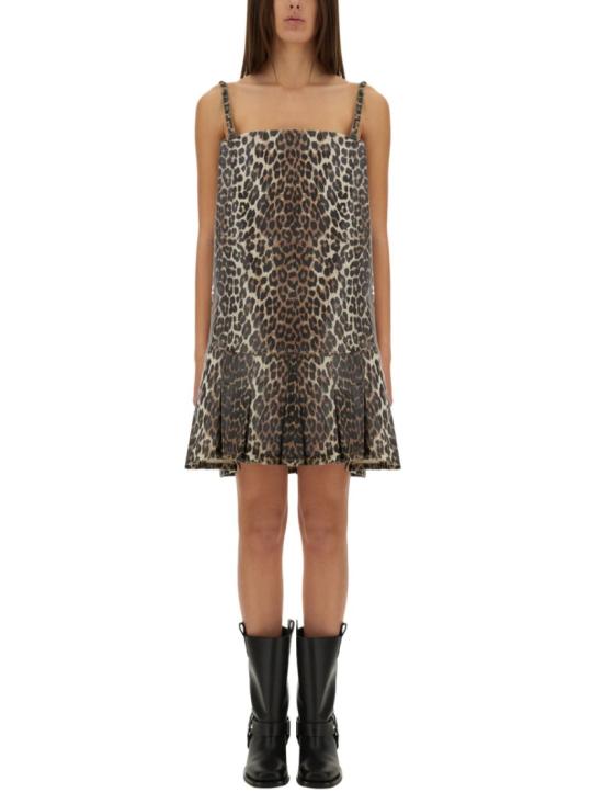 25SS 가니 숏 원피스 J1661 943 Brown