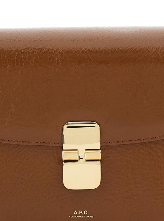 25FW 아페쎄 크로스백 PXCCKF61413CAI Brown - A.P.C.
