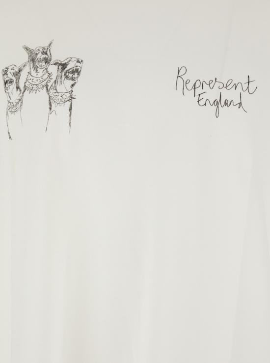 25FW 리프레젠트 반팔 티셔츠 MLM10038372 White - REPRESENT