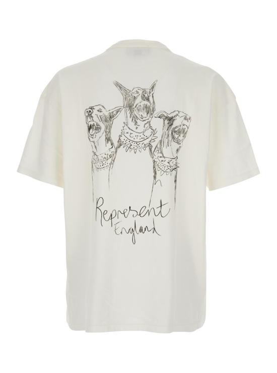 25FW 리프레젠트 반팔 티셔츠 MLM10038372 White - REPRESENT