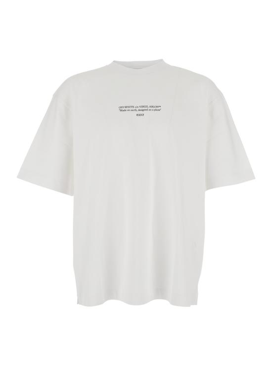 25FW 오프화이트 반팔 티셔츠 OMAA120F25JER0110110 White