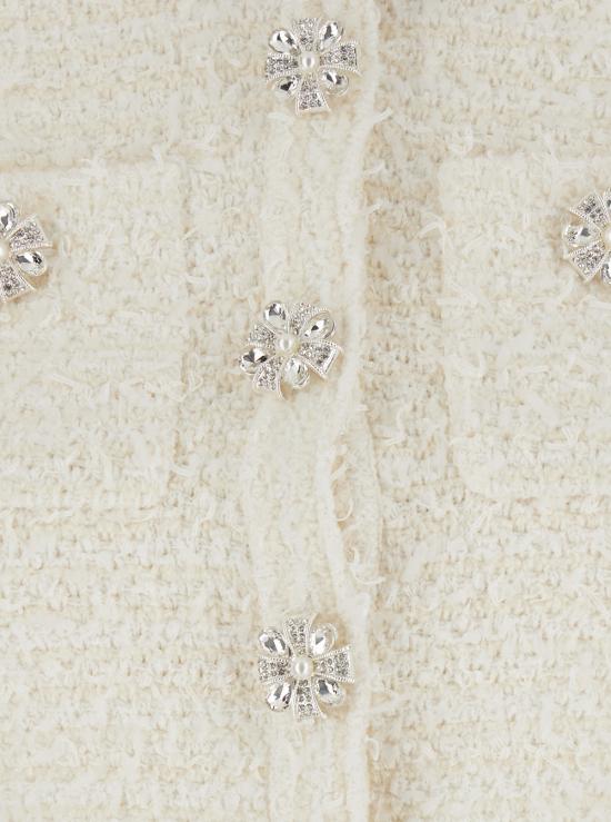 25FW 셀프 포트레이트 자켓 AW25028JCCREAM White - SELF PORTRAIT