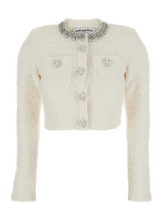 25FW 셀프 포트레이트 자켓 AW25028JCCREAM White