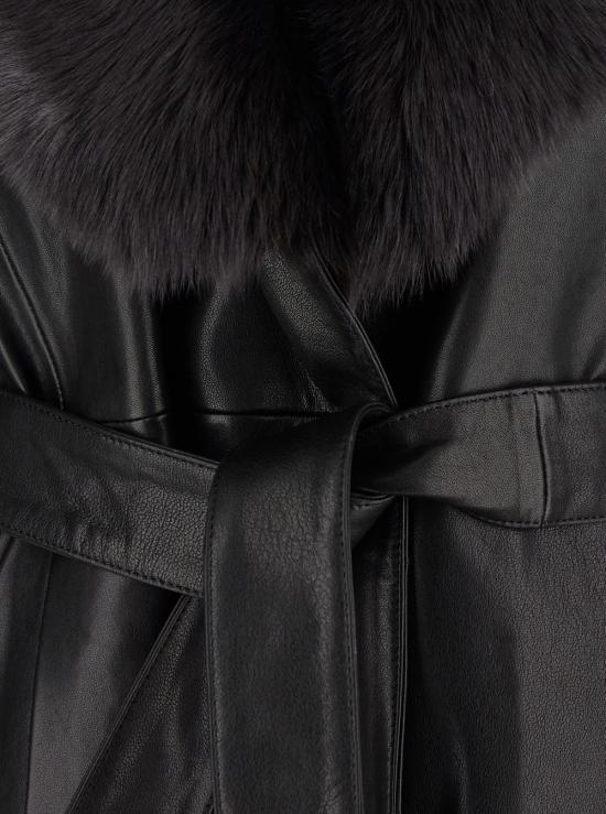 25FW NOUR HAMMOUR 코트 NH326BLACK Black - OTHER BRANDS