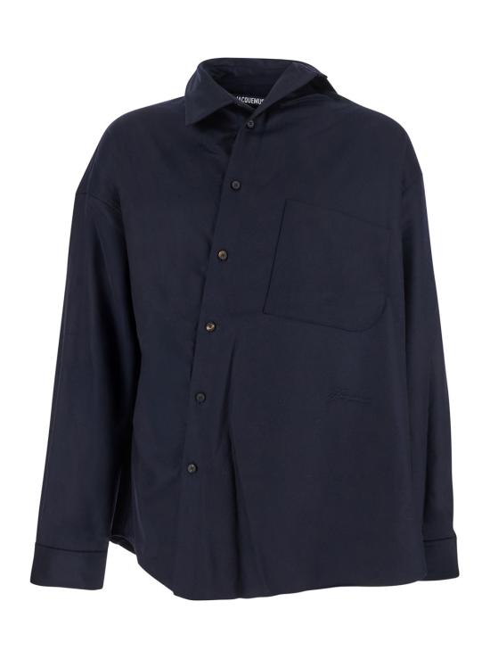 25FW 자크뮈스 셔츠 SHM00537AW00631380 Blu