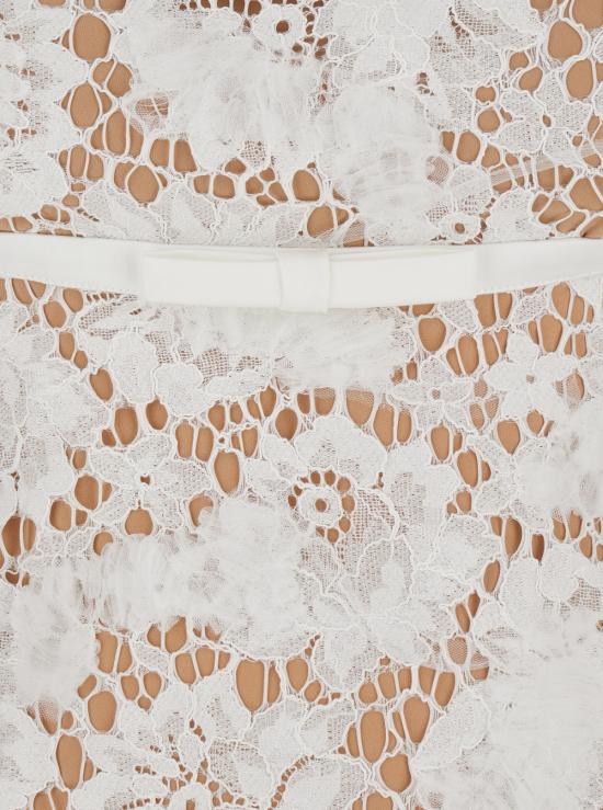 25FW 셀프 포트레이트 숏 원피스 AW25201SWWHITE White - SELF PORTRAIT