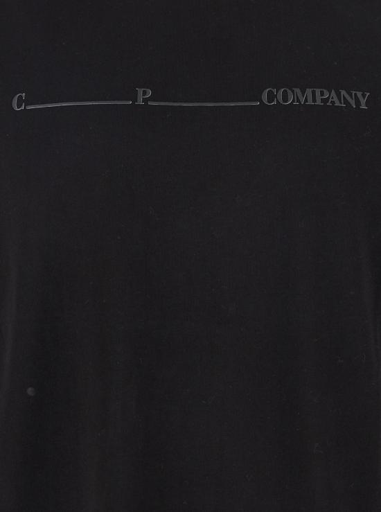 25FW 씨피 컴퍼니 반팔 티셔츠 19CMTS109A005100W999 Black - C.P. COMPANY