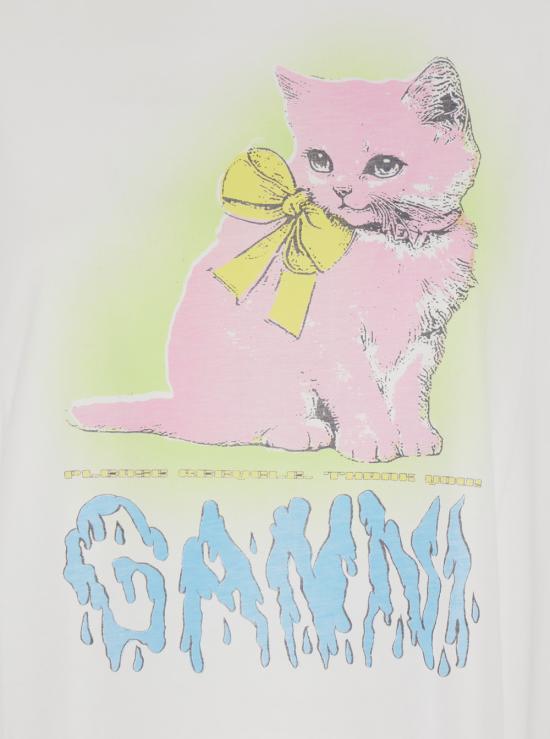 25FW 가니 탑 T4339151 White - GANNI