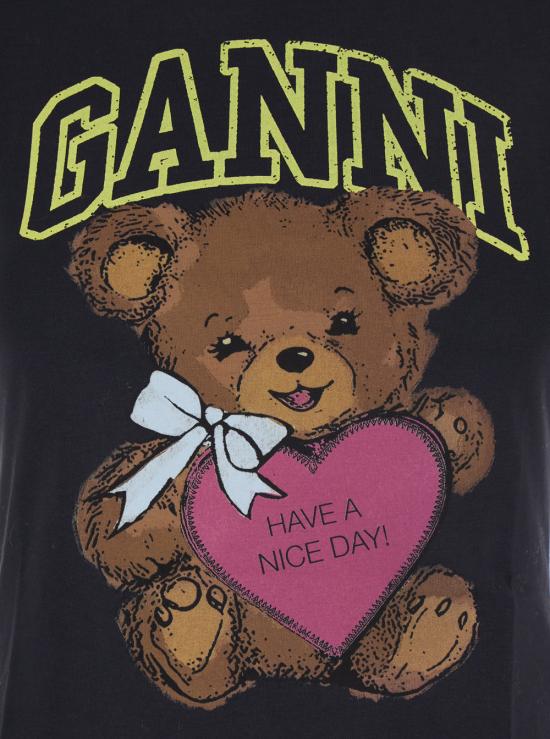 25FW 가니 탑 T4335252 Black - GANNI