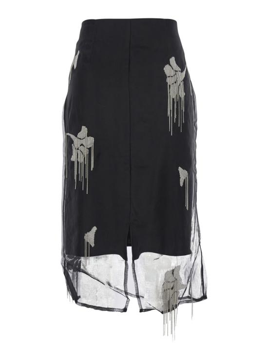 25FW 로에 스커트 41732136001 Black - ROHE