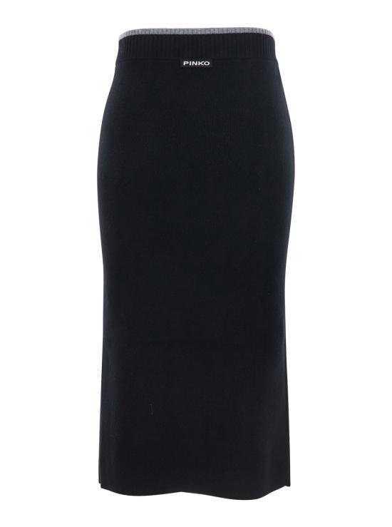 25FW 핑코 스커트 105489A2Q9Z99 Black - PINKO