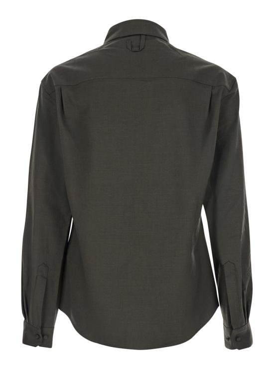 25FW 자크뮈스 셔츠 SHM00550AW00670580 Green - JACQUEMUS