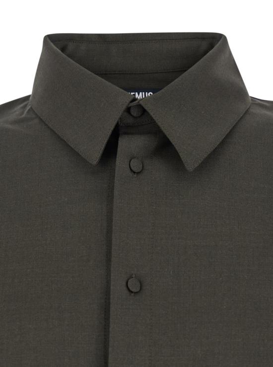 25FW 자크뮈스 셔츠 SHM00550AW00670580 Green - JACQUEMUS