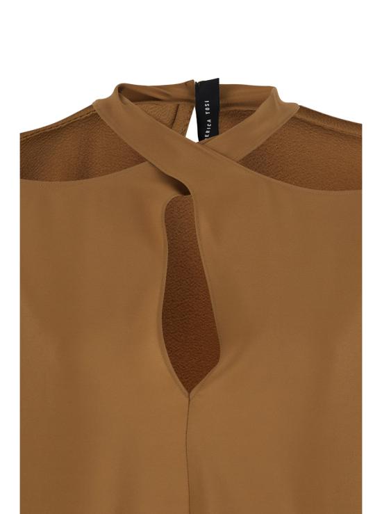 25FW 페데리카 토시 블라우스/셔츠 3110330410 Beige - FEDERICA TOSI